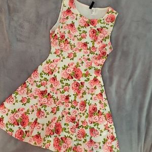 H&m Summer fit and flare floral Dress